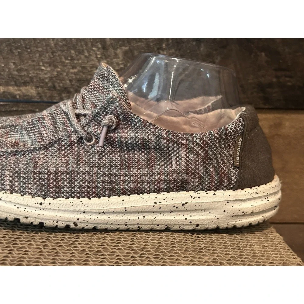 Women's Hey Dude Wendy Sox Antique Rose‎ Shoes, Size 9